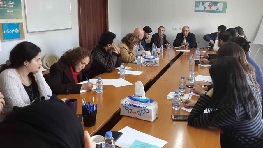 ورشة شبابية حول القضية الفلسطينية في بيروت
