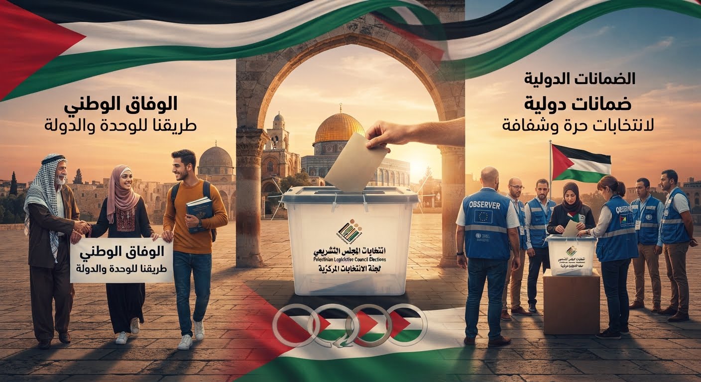 الضمانات الدولية والوفاق الوطني والانتخابات الفلسطينية